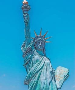 New York Liberty Statue paint by numbers