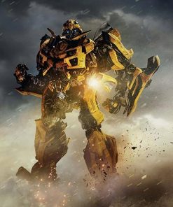 Bumblebee Transformer paint by numbers