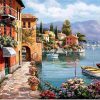 Venice Villa Seaside paint by numbers