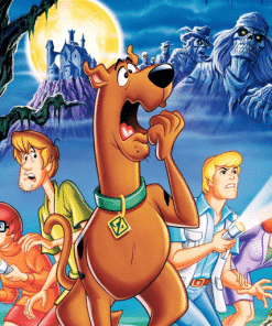 Scooby Doo paint by numbers