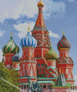 St. Basils Cathedral diamond painting