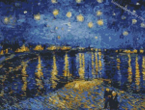 Starry Night Over the Rhône Diamond Paintings