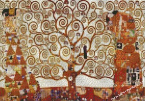 The Tree Of Life By gustav Klimt diamond painting