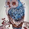 Mandala Owl Paint by numbers