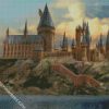 harry potter puzzle hogwarts diamond painting
