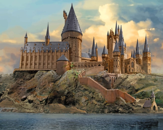 Harry Potter Hogwarts - Castles 5D Diamond Painting