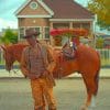 Lil Nas X And A Horse paint by numbers