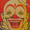 smiling clown diamond painting