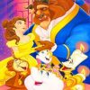 The Beauty And The Beast paint by numbers
