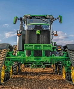 John Deere Tractor 8rx 410 paint by numbers