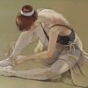 Ballerina Resting paint by numbers