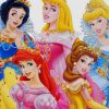 Disney Princesses Paint by numbers