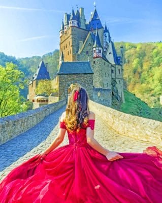 Eltz Castle Germany Paint by numbers