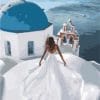 The Santorini Bride paint by numbers