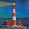 Lighthouse In Wadden Sea National Park Germany diamond painting