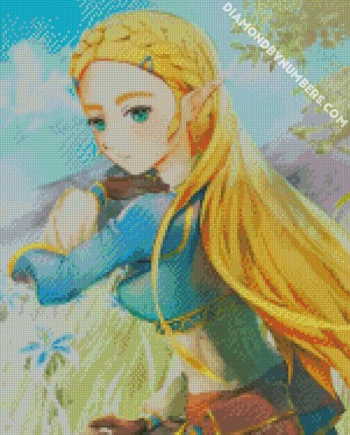 The Legend of Zelda diamond painting