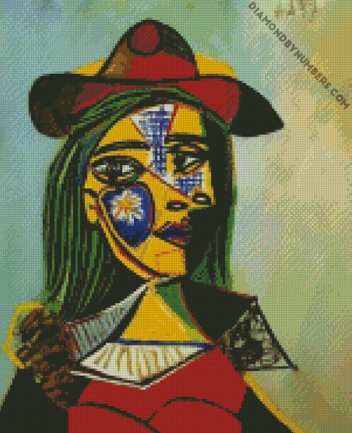abstract woman by Pablo Picasso Diamond Paintings