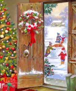 Christmas Vibes paint by numbers