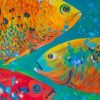 Colorful Fishes paint by numbers