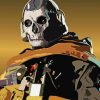Ghost Warzone Paint by numbers