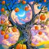 Halloween Tree paint by numbers