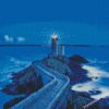 lighthouse In the sea diamond painting