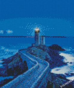lighthouse In the sea diamond painting