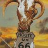 route road 66 trip diamond paintings