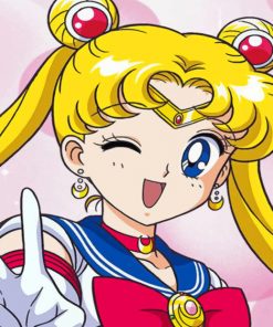Sailor Moon Paint by numbers