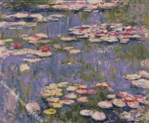 water liliies pond claude monet diamond paintings
