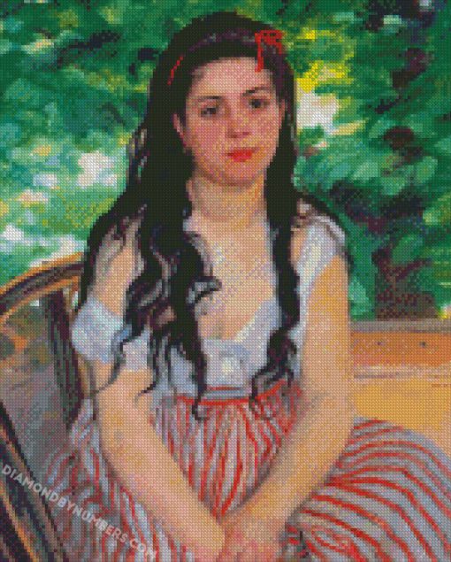 Auguste Renoir girl diamond painting