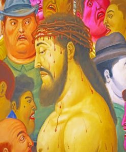 Botero In Rome Paint by numbers