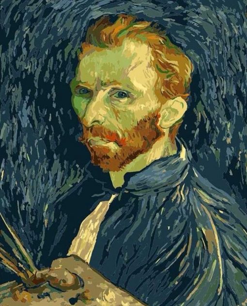 Van Gogh Self-portrait paint by numbers