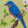 Eastern Bluebird On Branch diamond paintings