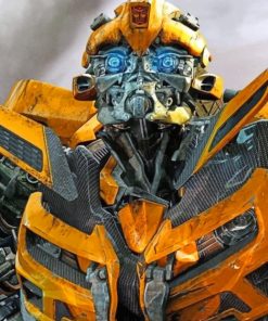 Bumblebee Transformers Paint by numbers