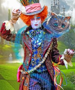 Mad Hatter Cosplay Paint by numbers