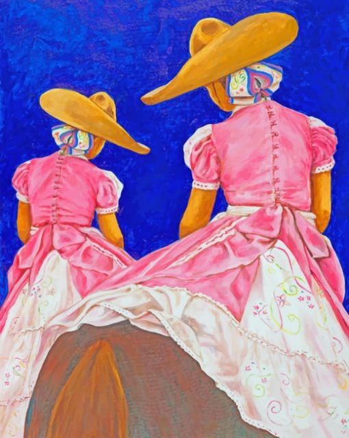 Mexican Women Paint by numbers
