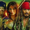 Pirates Of The Caribbean Characters paint by numbers