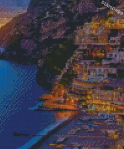 Positano Amalfi Coast Italy diamond painting