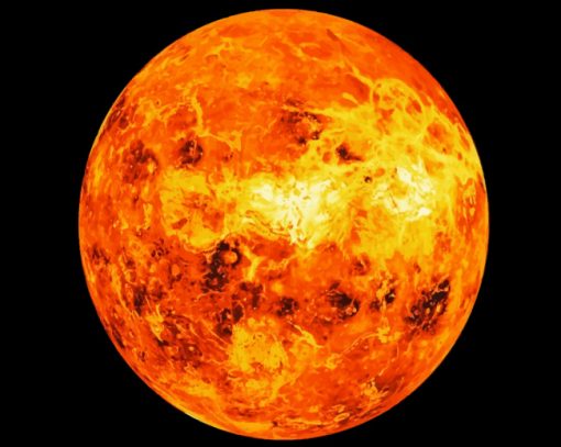 Venus Planet Paint by numbers