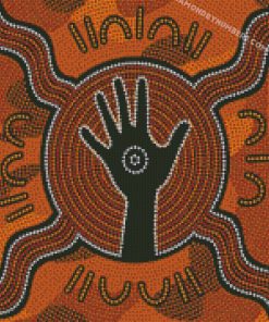 aboriginal art hand diamond painting