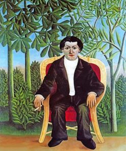 Aesthetic Henri Rousseau paint by numbers