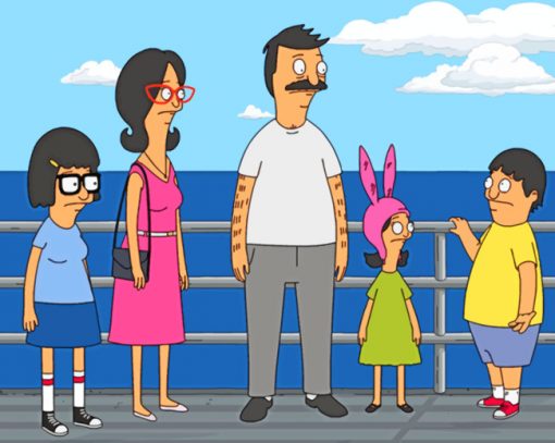 Bob's Burgers Paint by numbers