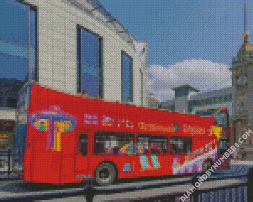 brighton city bus diamond painting