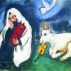 Marc Chagall Rabbi Paint by numbers