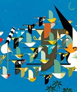 Charley Harper Art Paint by numbers