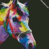 colorful horse diamond paintings