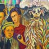 Diego Rivera And Frida Kahlo Paint by numbers
