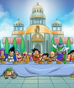 Dragon Ball The Last Supper Paint by numbers