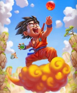 Dragon Ball Paint by nummbers